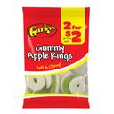 2 For $2 Soft and Chewy Apple Rings Gummy Candy, 3.25 Ounce -- 12 per case