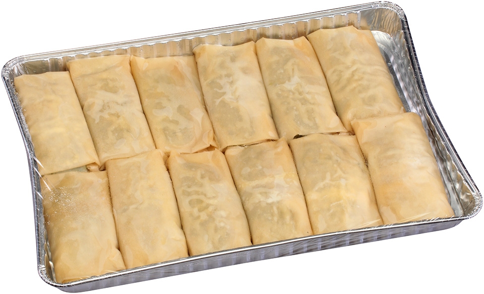 Kronos Frozen Spanakopita - Spinach and Feta Fillo Pie, 6 Ounce -- 36 per case.