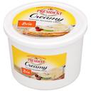President Creamy Brie Gourmet Spreadable Cheese, 3.25 Pound -- 2 per case.