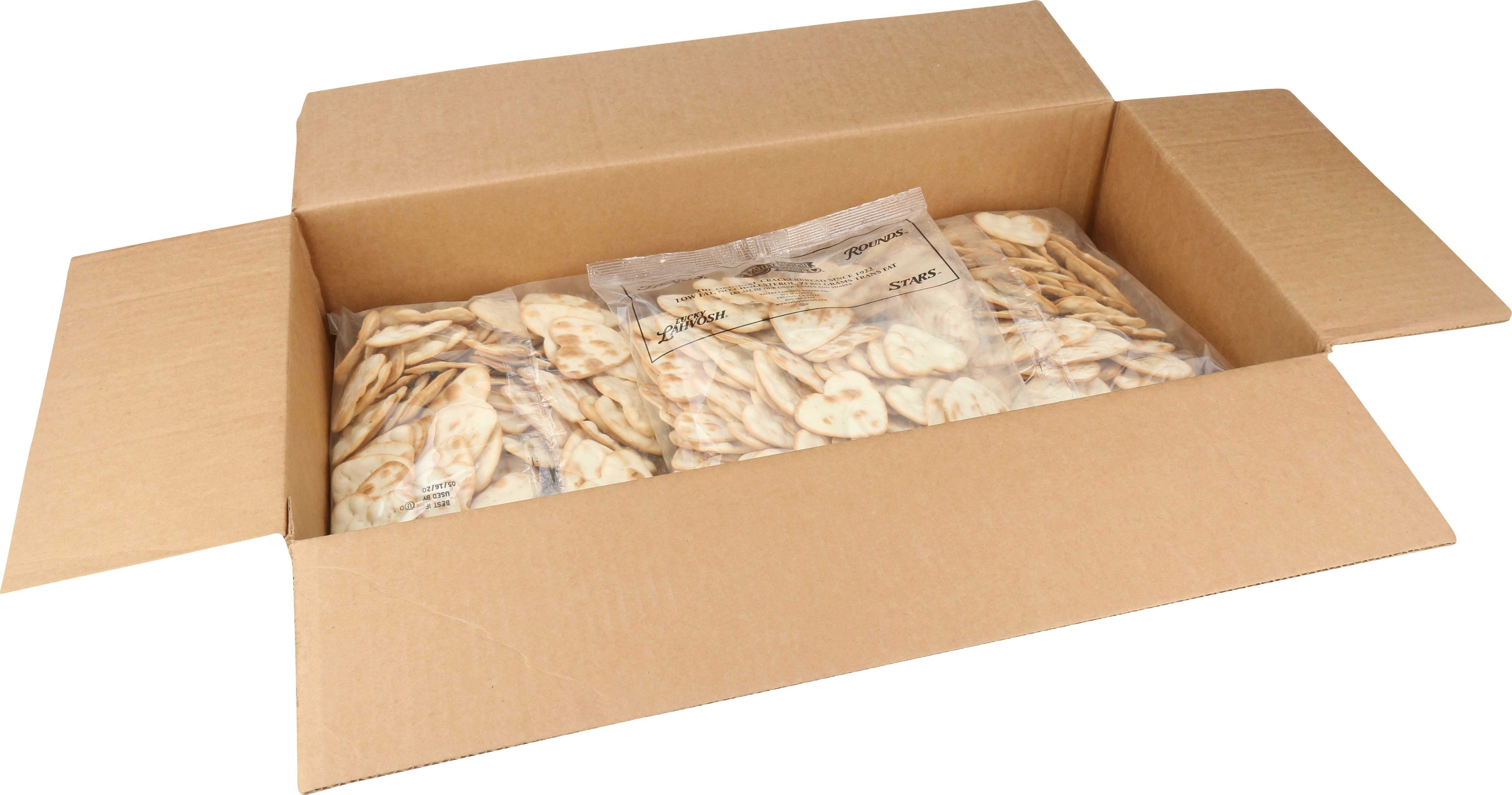 Valley Lahvosh Heart Original Crackerbread, 12 Ounce -- 6 Per Case