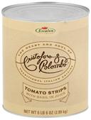 Cristoforo Colombo Tomato Strips with Basil, 102 Ounce -- 6 per case