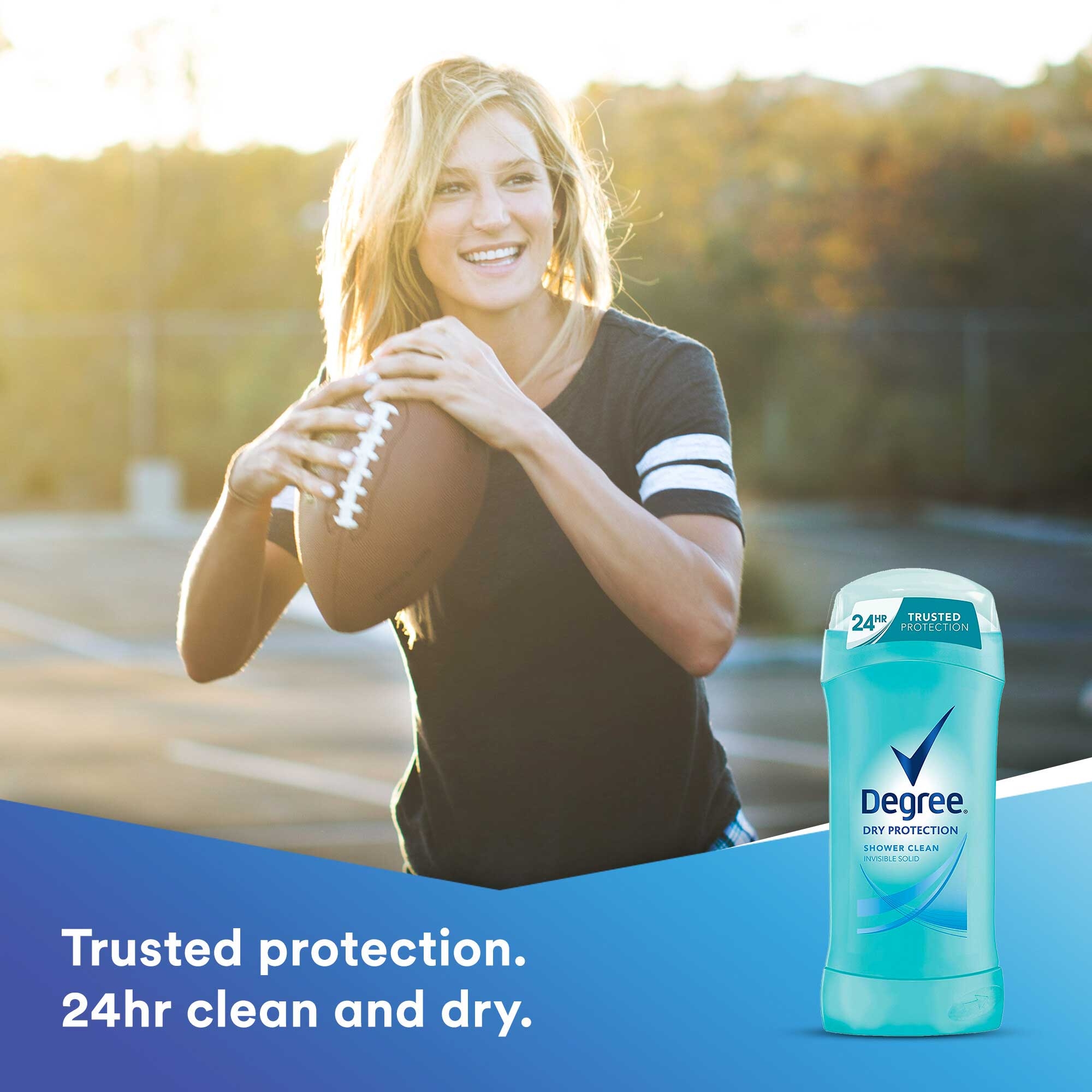 Degree Shower Clean Antiperspirant And Deodorant, 1.6 Ounce -- 12 Per Case