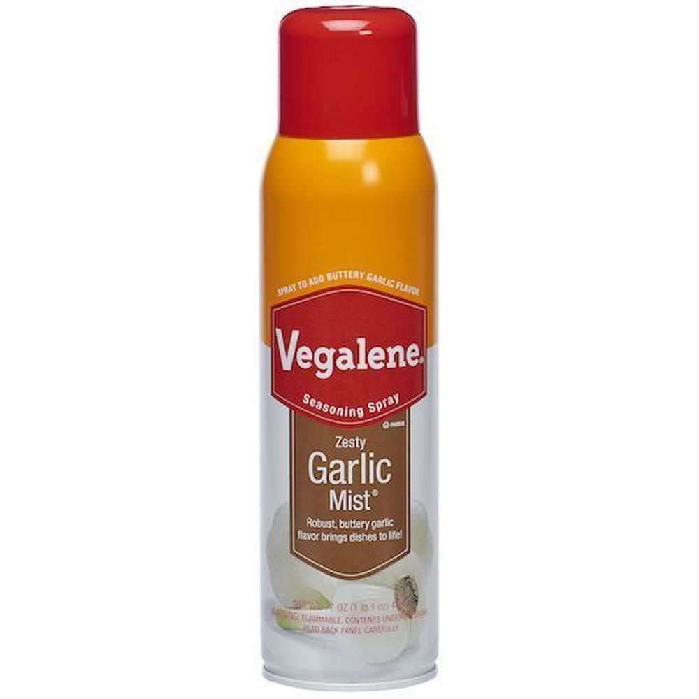 Vegalene Zesty Garlic Mist Seasoning Pan Aerosol Spray, 17 Ounce