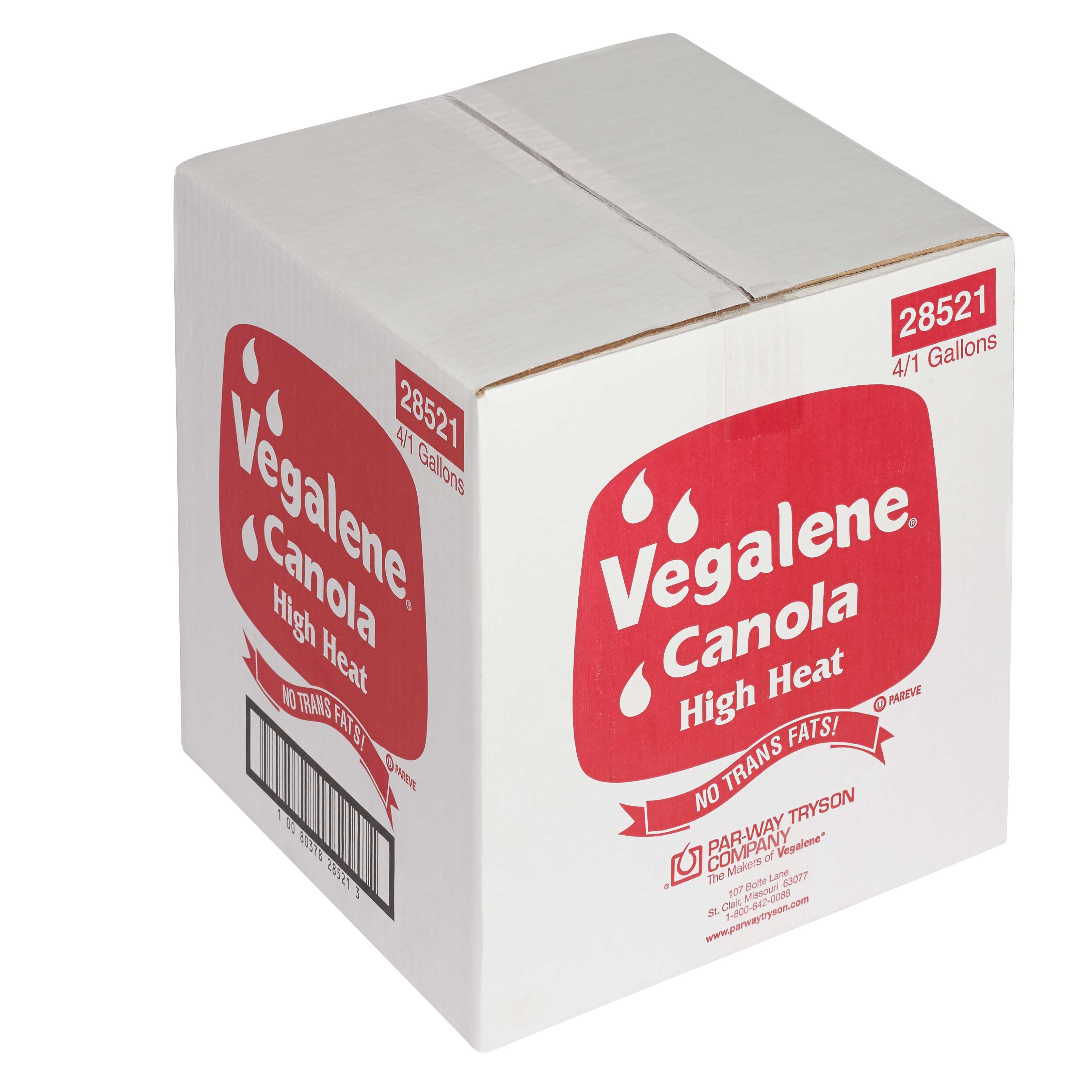 Vegalene Canola Oil, 1 Gallon -- 4 Per Case