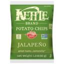 Kettle Foods Jalapeno Potato Chips, 1.5 Ounce -- 24 per case.
