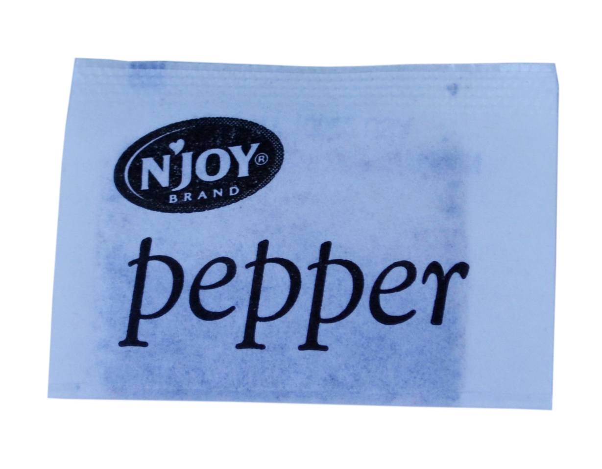 N'joy Pepper Packet, 0.1 Gram -- 3000 Per Case