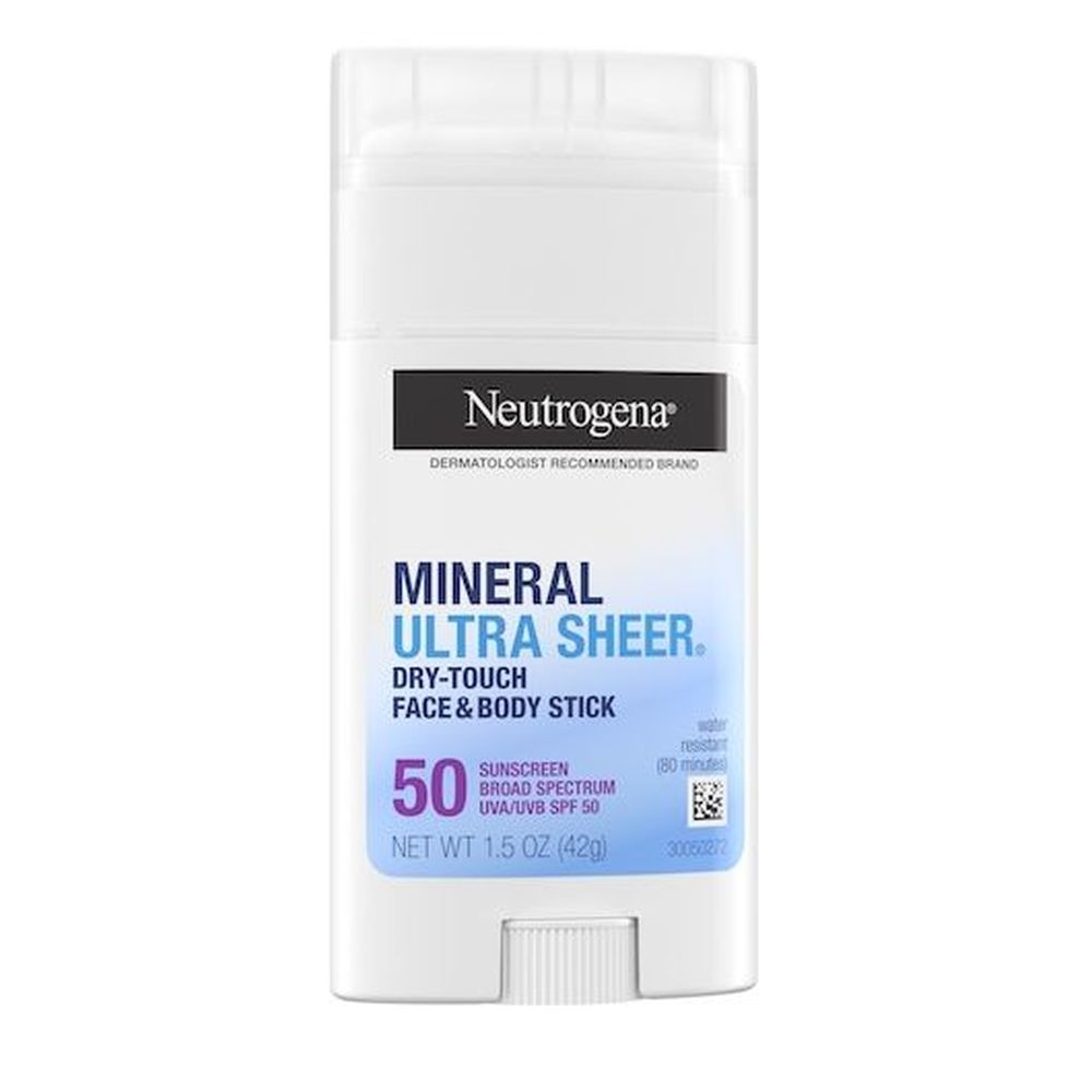Neutrogena Mineral Ultra Sheer Spf50 Dry Touch Face And Body Stick, 1.5 Ounce -- 12 Per Case