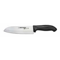 Dexter Russell Santoku Knife with Black Handle, 7 inch -- 6 per case