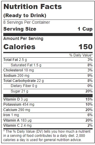 Organic Valley Lactose Free 1 Percent Lowfat Chocolate Milk, 0.5 Gallon -- 6 per case