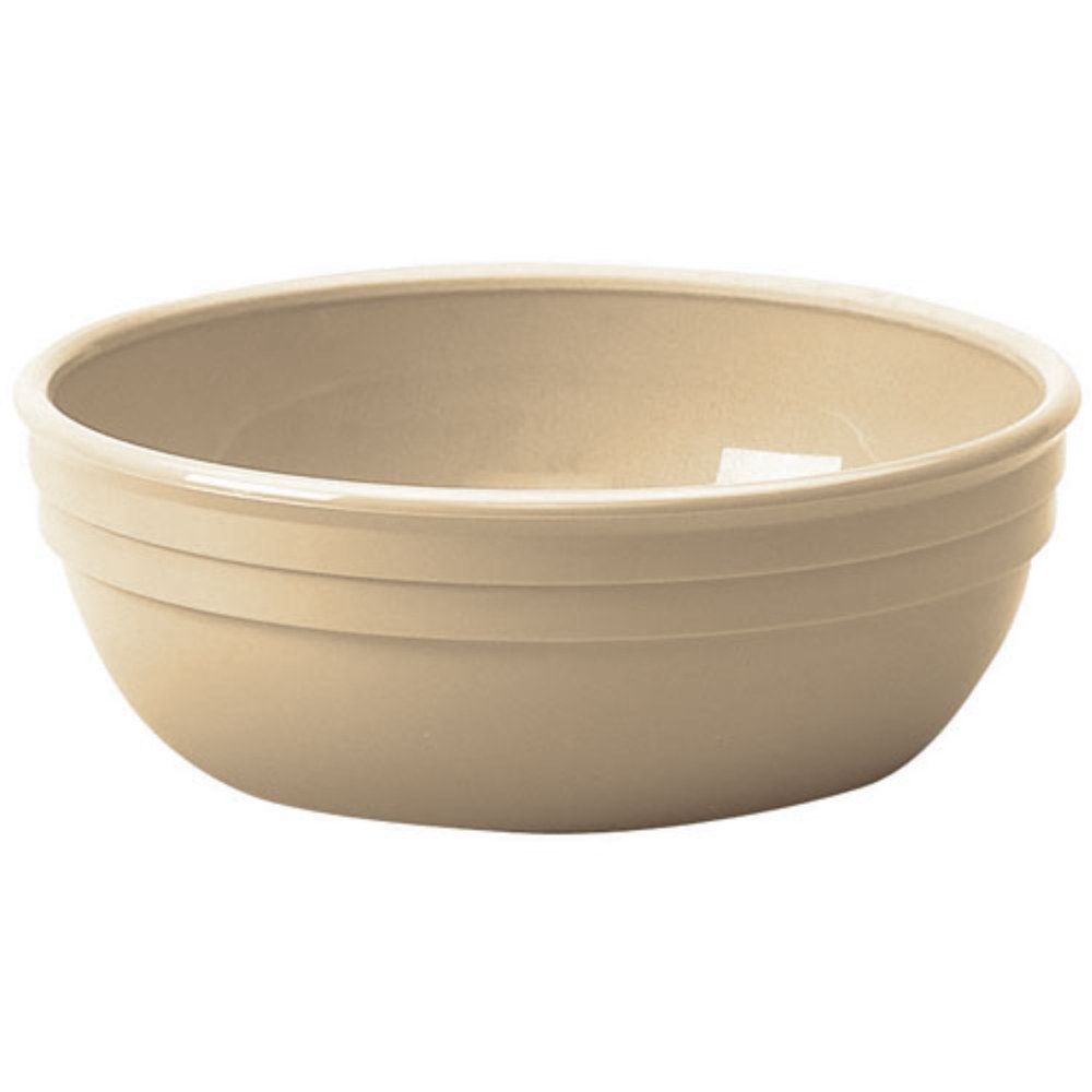 Cambro Camwear Beige Round Nappie Bowl, 12.5 Ounce Capacity -- 48 Per Case