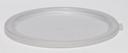 Translucent 6/8 Qt Plastic Lid -- 12 per case