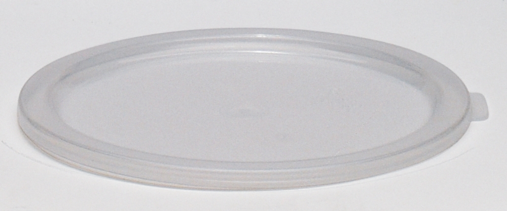 Cambro Translucent Plastic Round Lid For 6/8 Quart Camrounds Classic Series Food Storage Container -- 12 Per Case