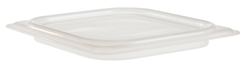 Cambro Sixth Size Translucent Seal Cover for Camwear Food Pan, 6 15/16 x 6 3/8 inch -- 6 per case.