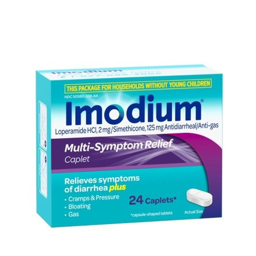 Imodium Multi-symptom Relief Caplet, 24 Count -- 36 Per Case