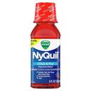 Vicks Nyquil Cherry Cold and Flu Liquid, 8 Fluid Ounce -- 12 per case