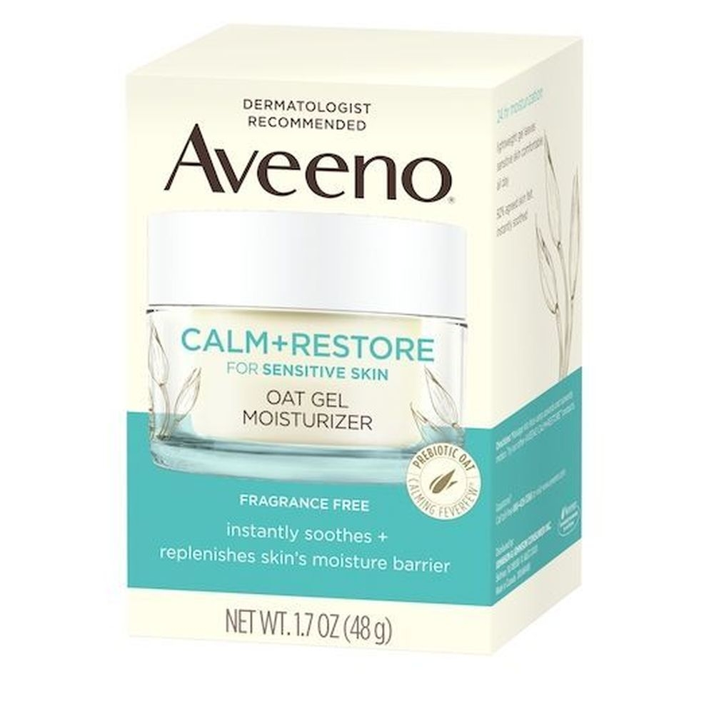 Aveeno Calm And Restore Oat Gel Moisturizer, 1.7 Ounce -- 12 Per Case
