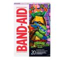 Band-Aid Nickelodeons Teenage Mutant Ninja Turtles Mutant Mayhem Characters Adhesive Bandage, 20 count -- 24 per case