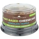 Chuckanut Bay 3 inch Plant Based Chocolate Truffle Cheesecake, 3.8 Ounce -- 12 per case