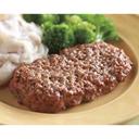 Strauss Fully Cooked Grass Fed Beef Meatloaf Patty, 3 Ounce -- 54 per case