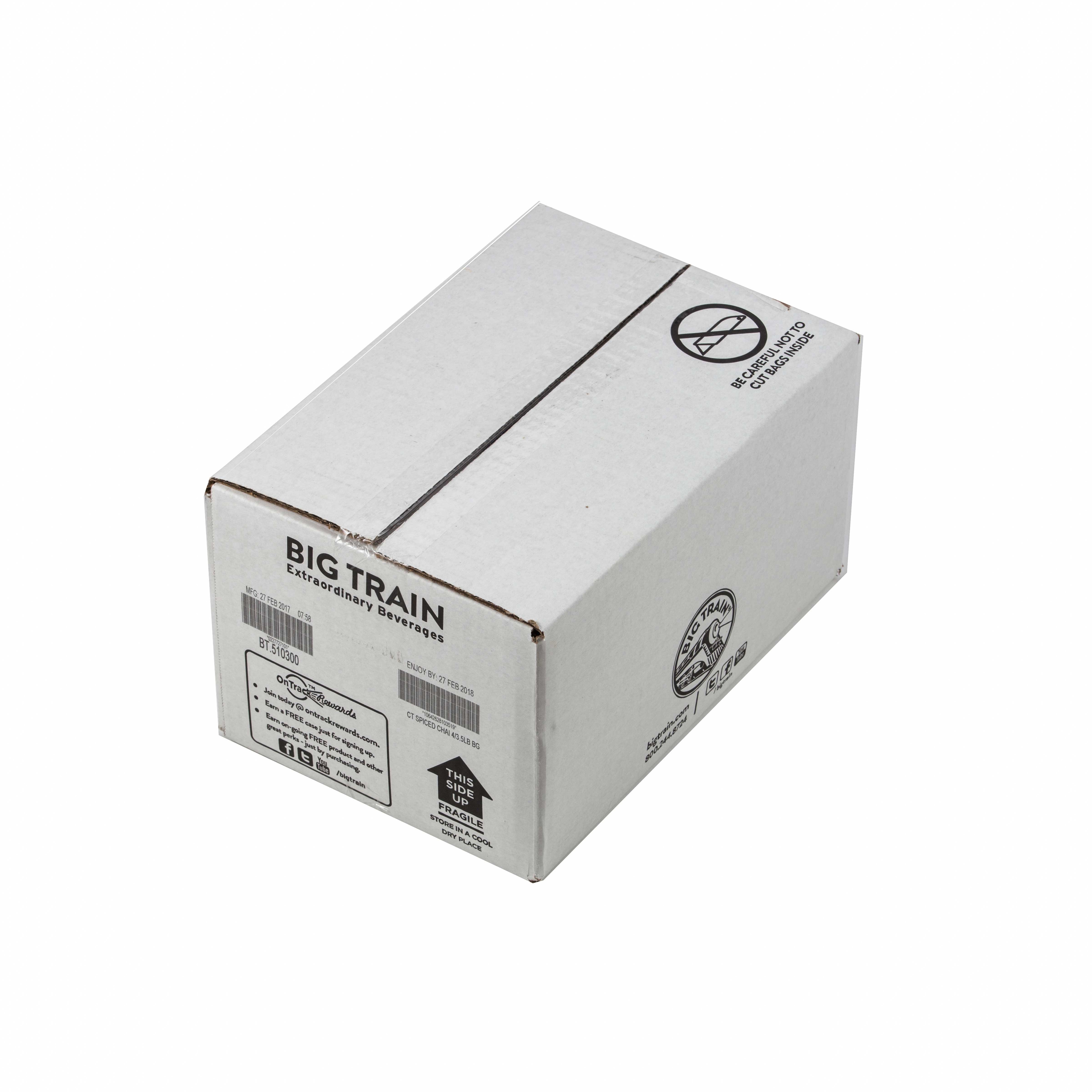 Big Train Spiced Chai Tea Latte Mix, 3.5 Pound -- 4 per case.