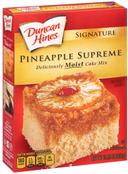 Duncan Hines Signature Pineapple Supreme Cake Mix, 15.25 Ounce -- 12 per case.