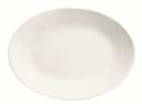 World Tableware Rolled Edge Porcelana Oval Platter, 9 3/4 inch -- 24 per case