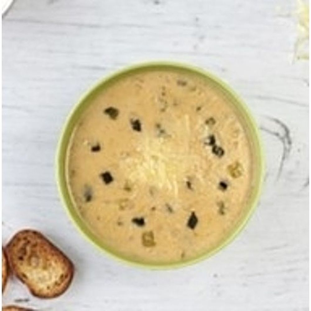 Soup Supreme Poblano and White Cheddar Soup with Tomatillos, 4 Pound -- 4 per case
