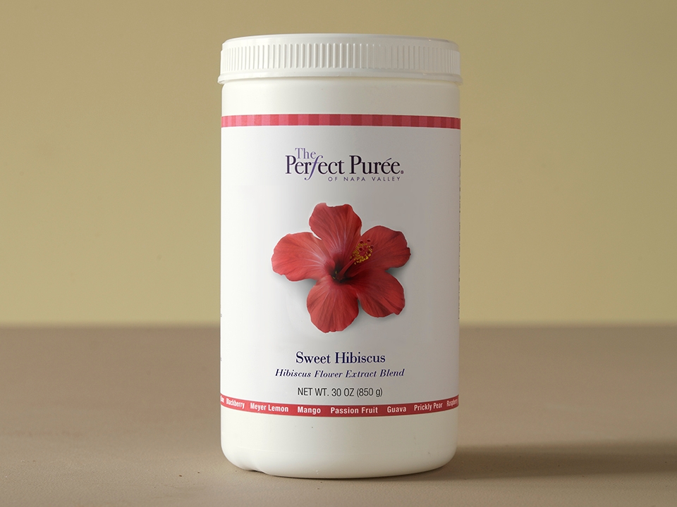 The Perfect Puree Sweet Hibiscus, 30 Ounce -- 6 Per Case