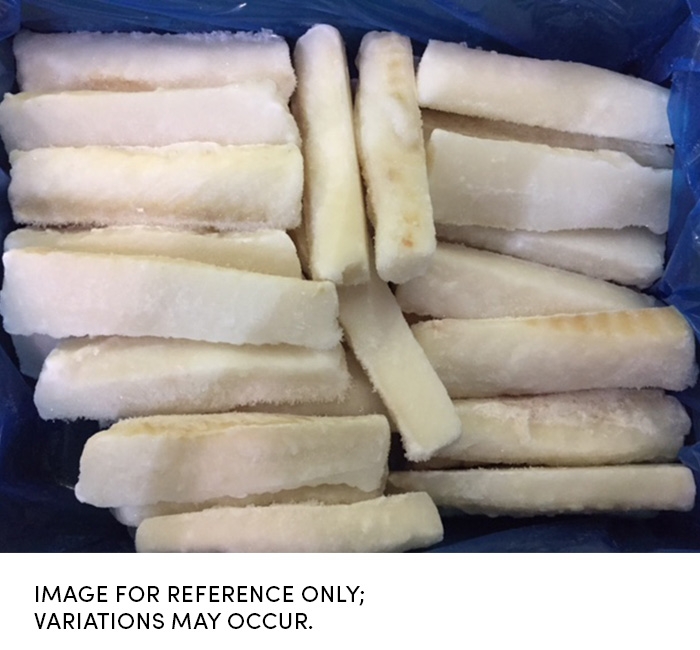 Commodity Frozen Seafood Pacific Loin Cod, 5 Ounce, 10 Pound