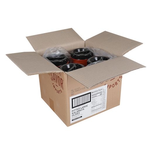 Savor Imports Large Pitted Kalamata Olives, 2 Kilogram -- 4 Per Case