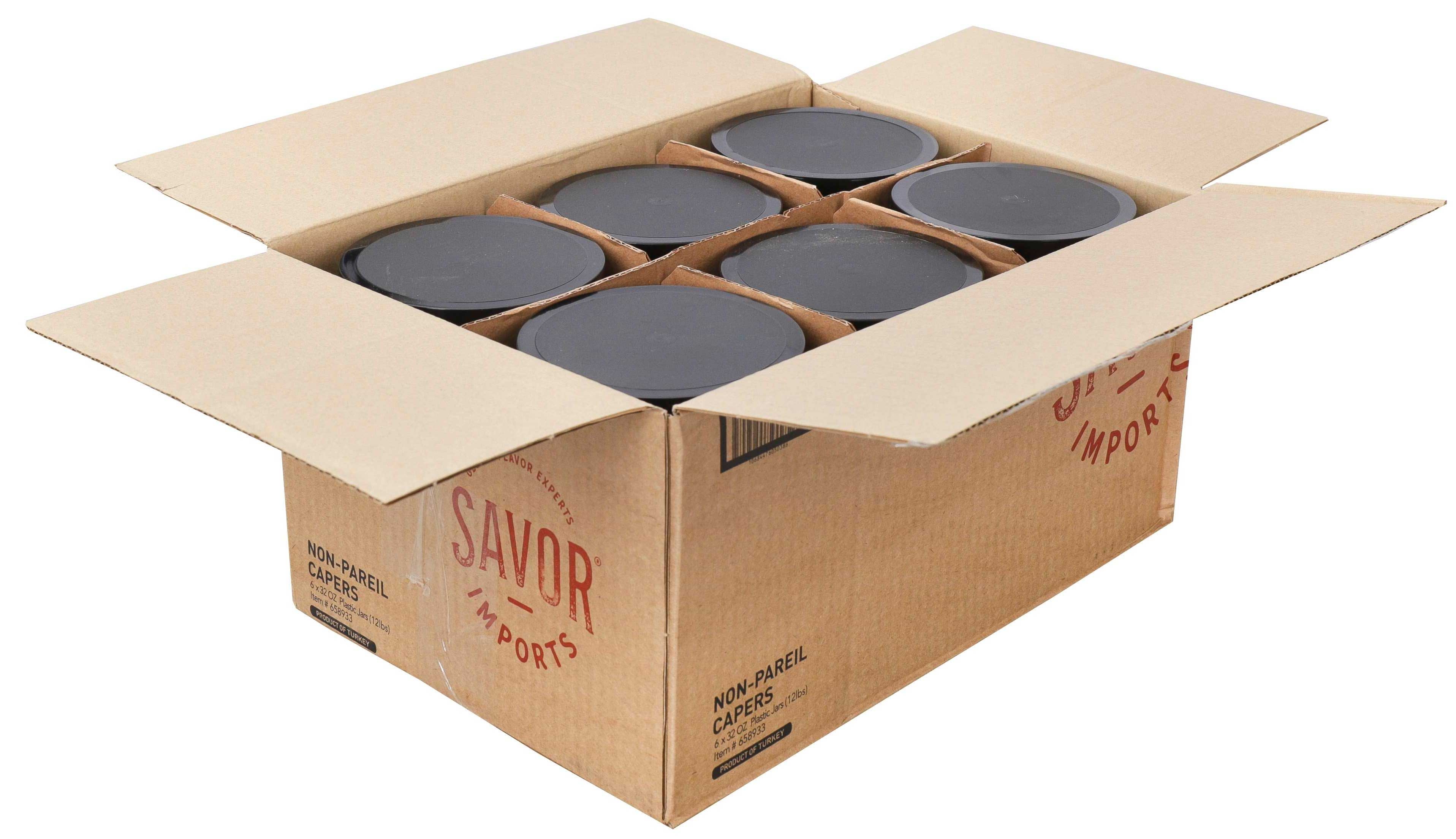 Savor Imports Non Pareil Capers, 32 Ounce -- 6 Per Case