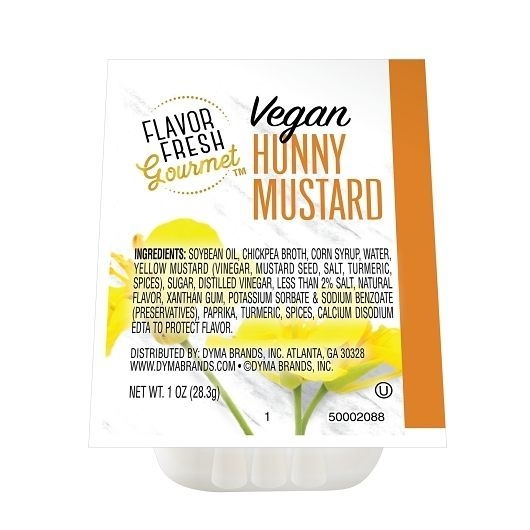 Flavor Fresh Vegan Honey Mustard, 1 Ounce -- 100 per case