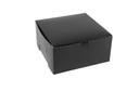 Boxit Lock Corner One Piece Black Licorice Bakery Box, 10 x 10 x 5 inch -- 100 per case.