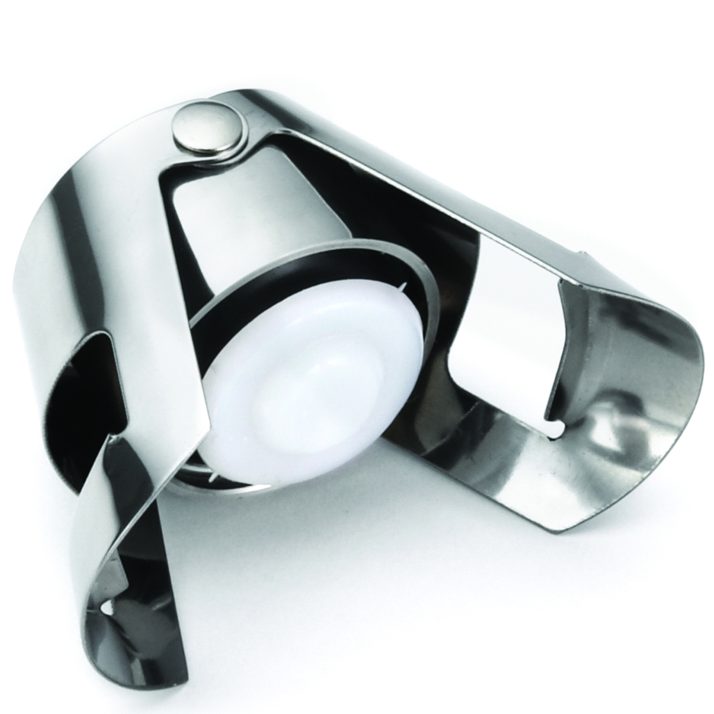 Tablecraft Chrome Champagne Bottle Sealer, 1.5 X 1.5 X 2.16 Inch