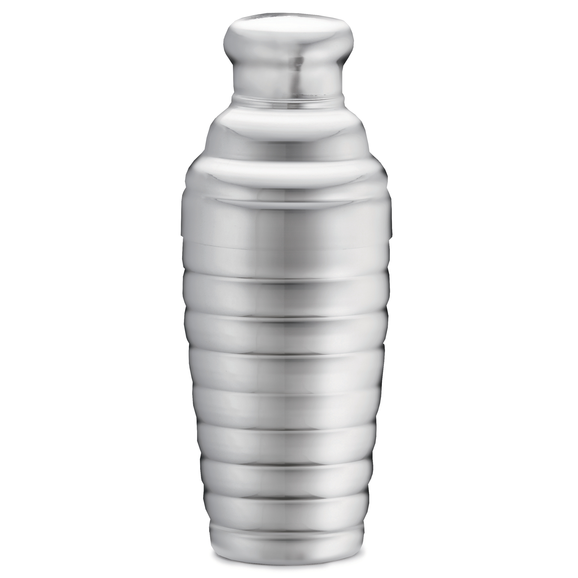 Tablecraft Beehive Collection 200 Series Stainless Steel 3 Piece Cocktail Shaker, 16 Ounce Capacity