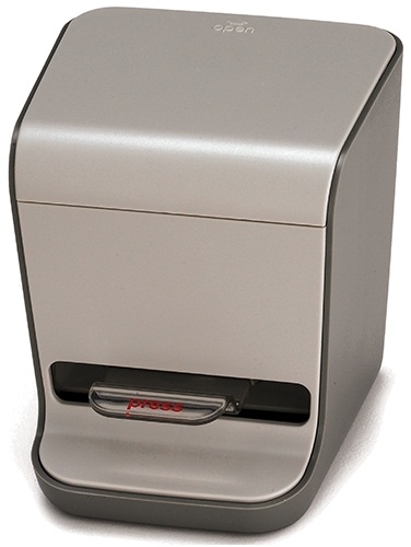 Tablecraft Plastic Gray Two Toned Toothpick Dispenser -- 6 Per Case