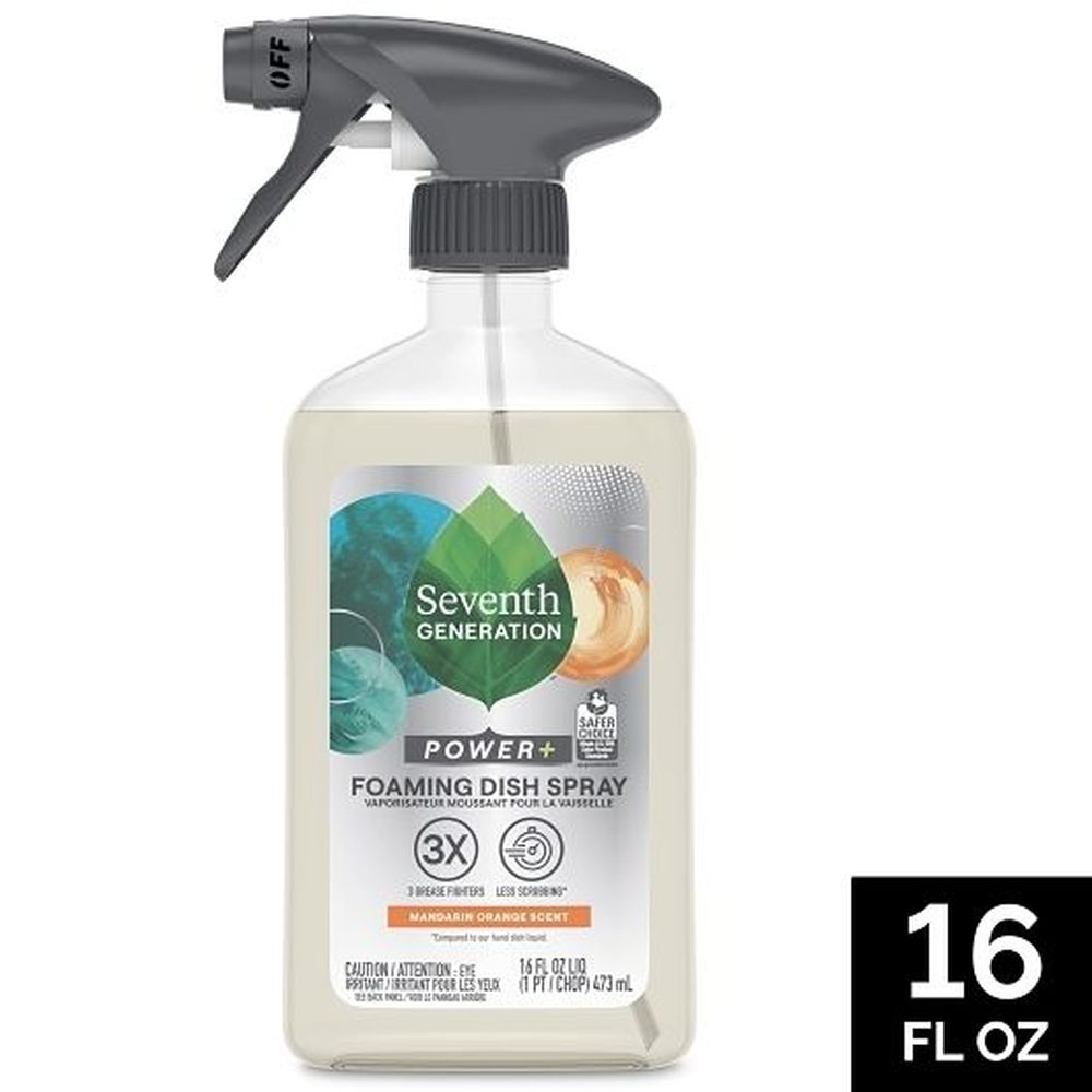 Seventh Generation Mandarin Orange Household Cleaner, 16 Fluid Ounce -- 6 per case