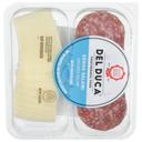 Del Duca Uncured Genoa Salami with Provolone, 3 Ounce - 12 per case