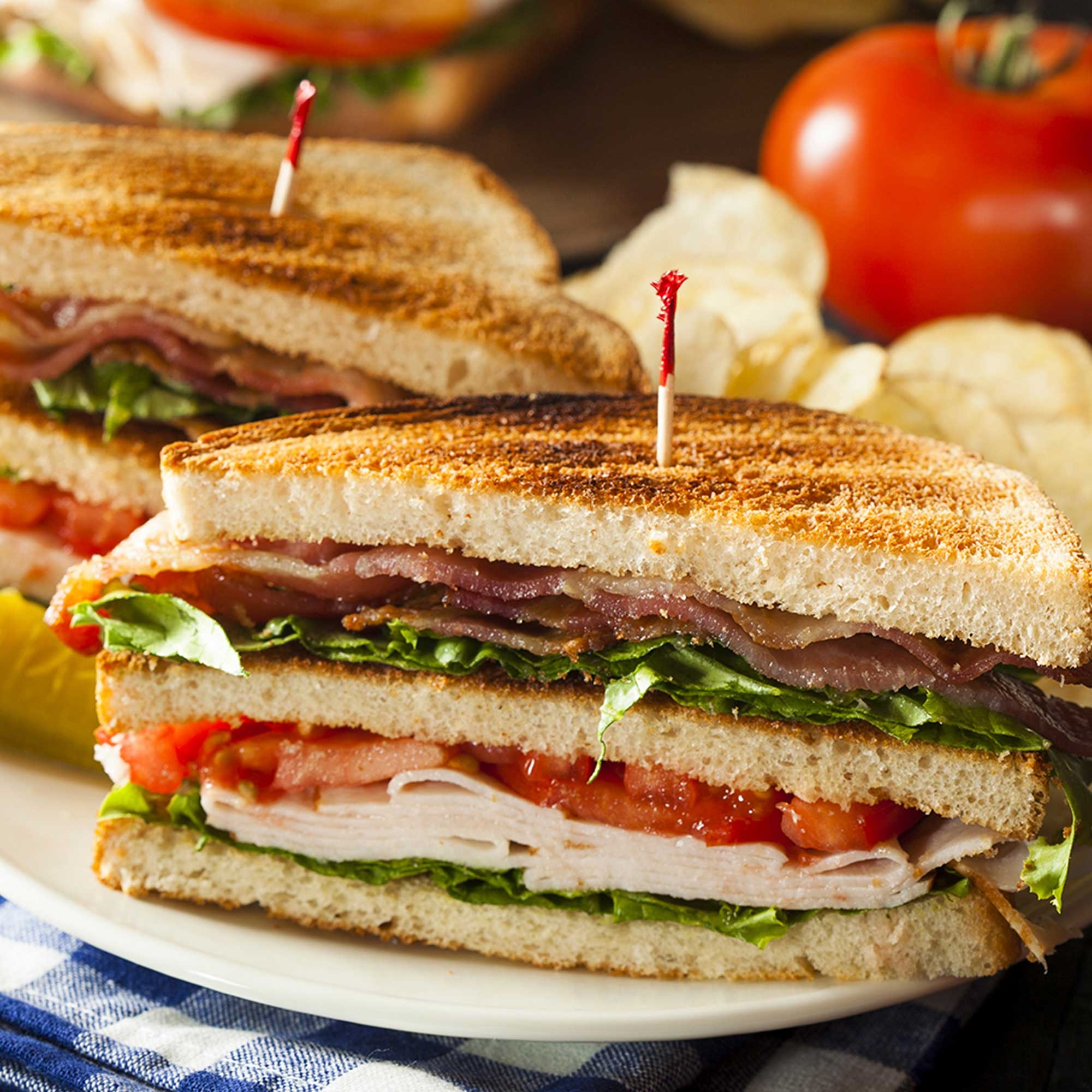 Handgards Disposable Wood Frill Pick, 4 Inch -- 10000 Per Case