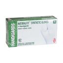 Handgards Medium White Synthetic Disposable Glove -- 10 per case.