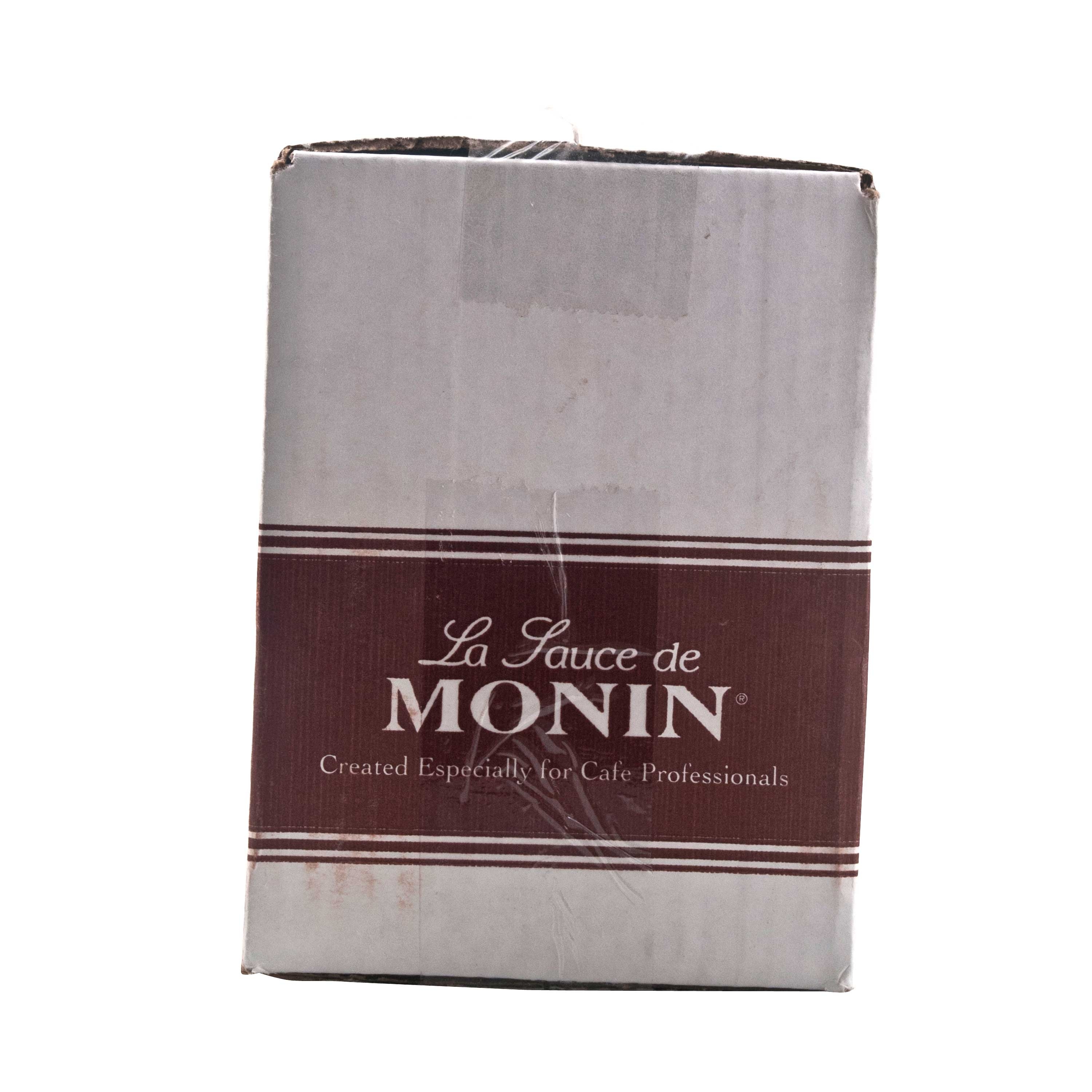 Monin Sugar Free Dark Chocolate Sauce, 12 Ounce -- 6 per case.