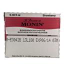 Monin Blender Ready Strawberry Fruit Smoothie Mix, 46 Ounce -- 6 per case.