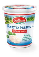 Galbani Whole Milk Ricotta Fresca, 15 Ounce -- 6 per case.