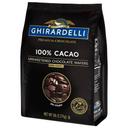 Ghirardelli 100 Percent Unsweetened Chocolate Wafer, 80 Ounce -- 2 per case