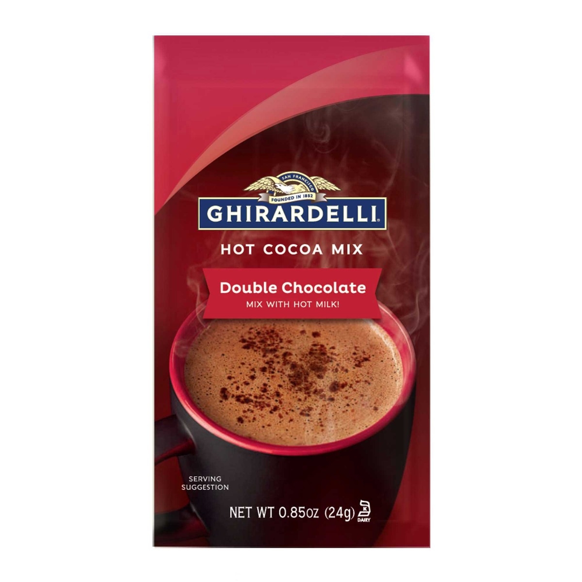 Ghirardelli Hot Chocolate, 0.85 Ounce -- 250 Per Case