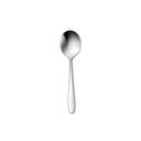 Oneida Mascagni II 18/0 Stainless Steel Round Bowl Soup Spoon -- 12 per case.