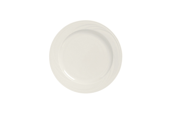 Syracuse China Cascade Designed Flint Body Plate, 10 5/8 Inch -- 12 Per Case