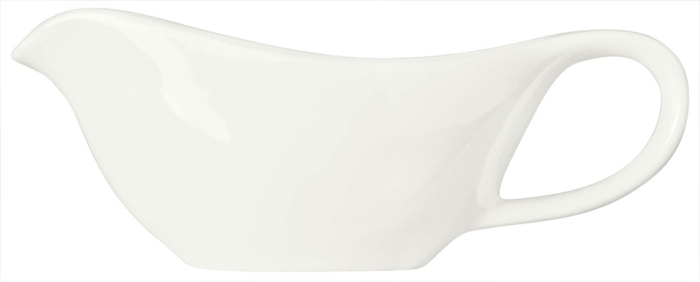 Syracuse China Slenda Royal Rideau Sauce Boat, 3 Ounce -- 12 per case.