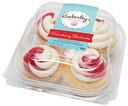 Kimberleys Bakeshoppe Strawberry Shortcake Filled Gourmet Cupcake, 11.7 Ounce -- 12 per case