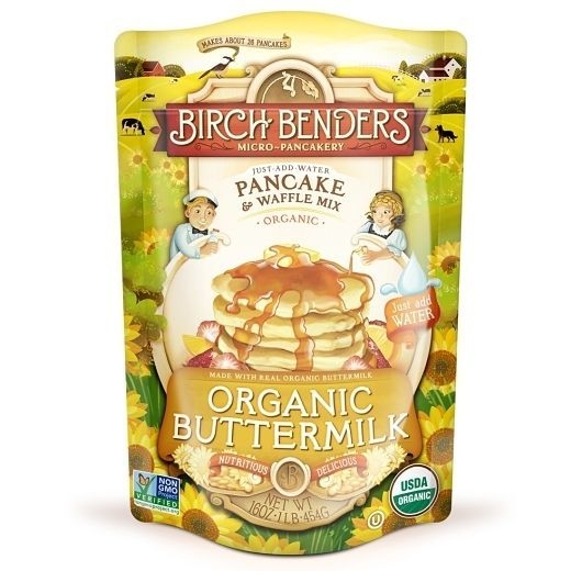 Birch Benders Organic Buttermilk Pancake And Waffle Mix, 16 Ounce -- 6 Per Case